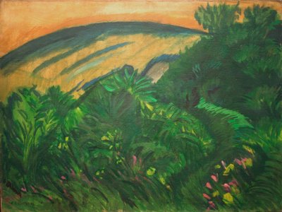 Dunes and Sea by Ernst Ludwig Kirchner
